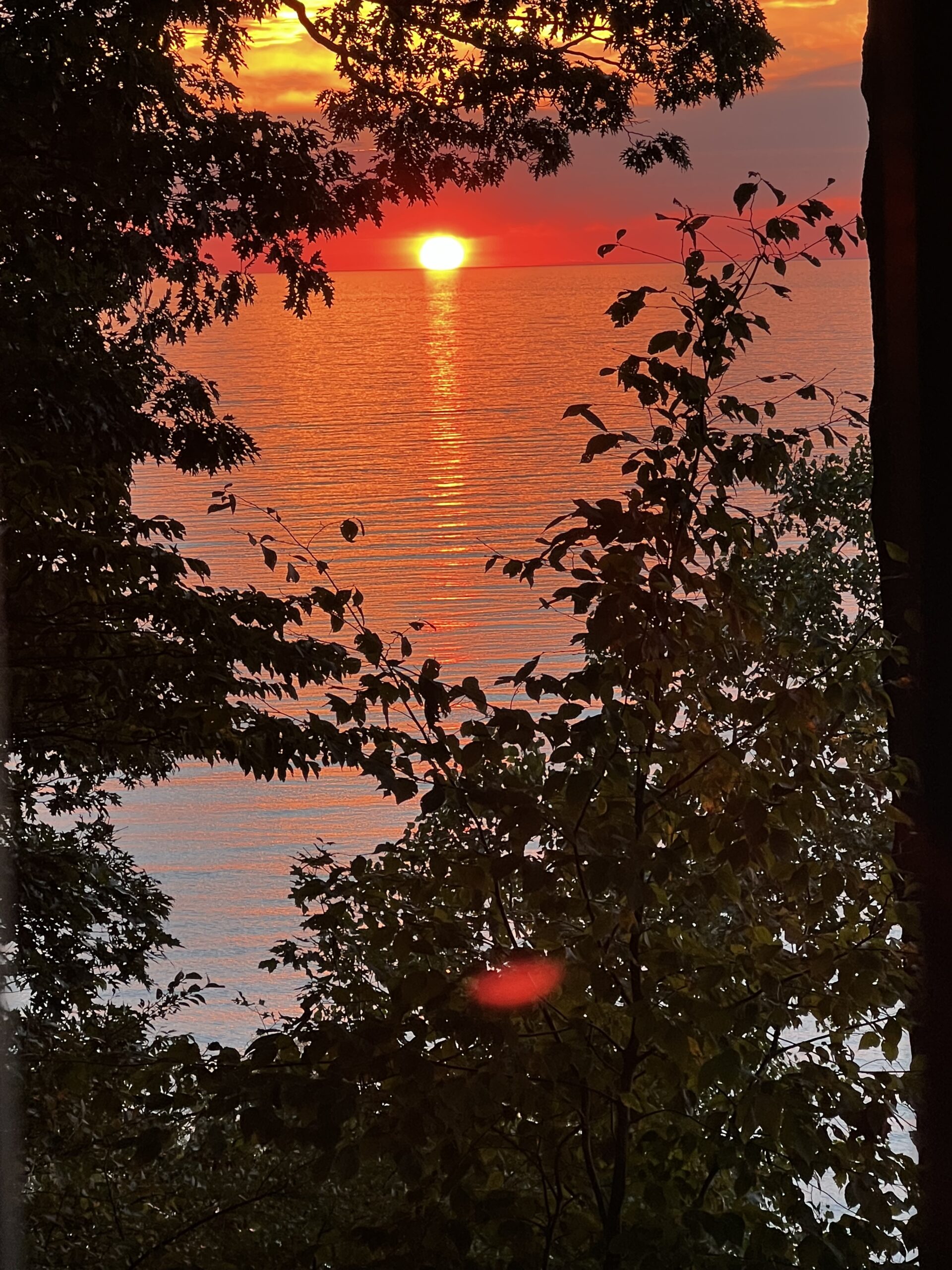 Lake Michigan sunset