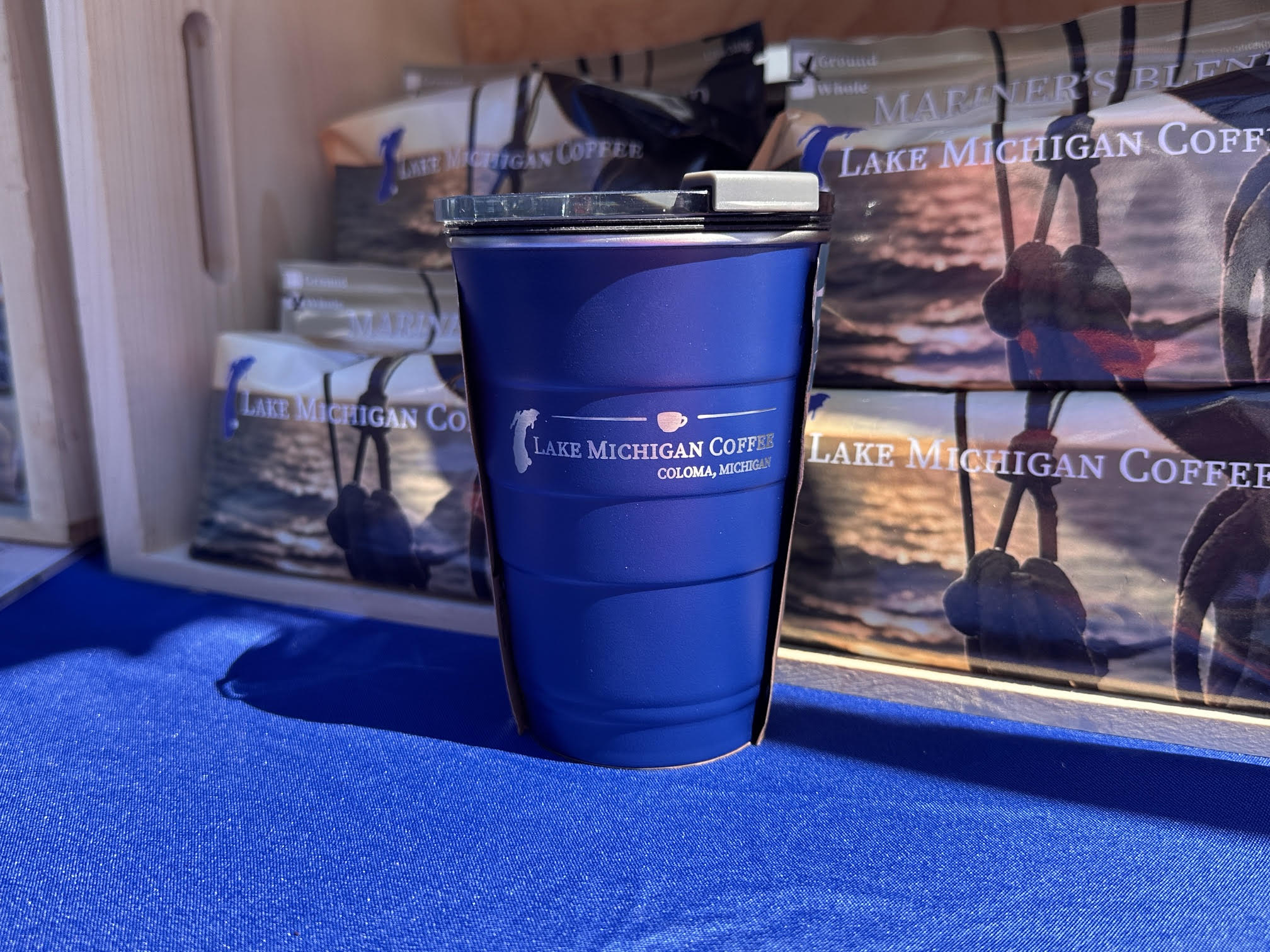 Lake Michigan Coffee Insulated Tumbler