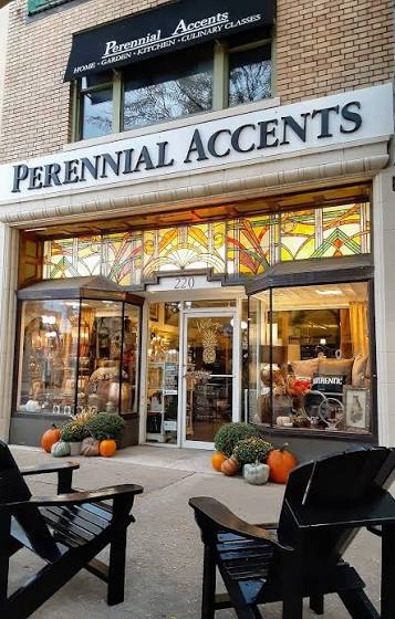 Retail Locations Perennial Accents storefront on State Street in downtown St. Joseph